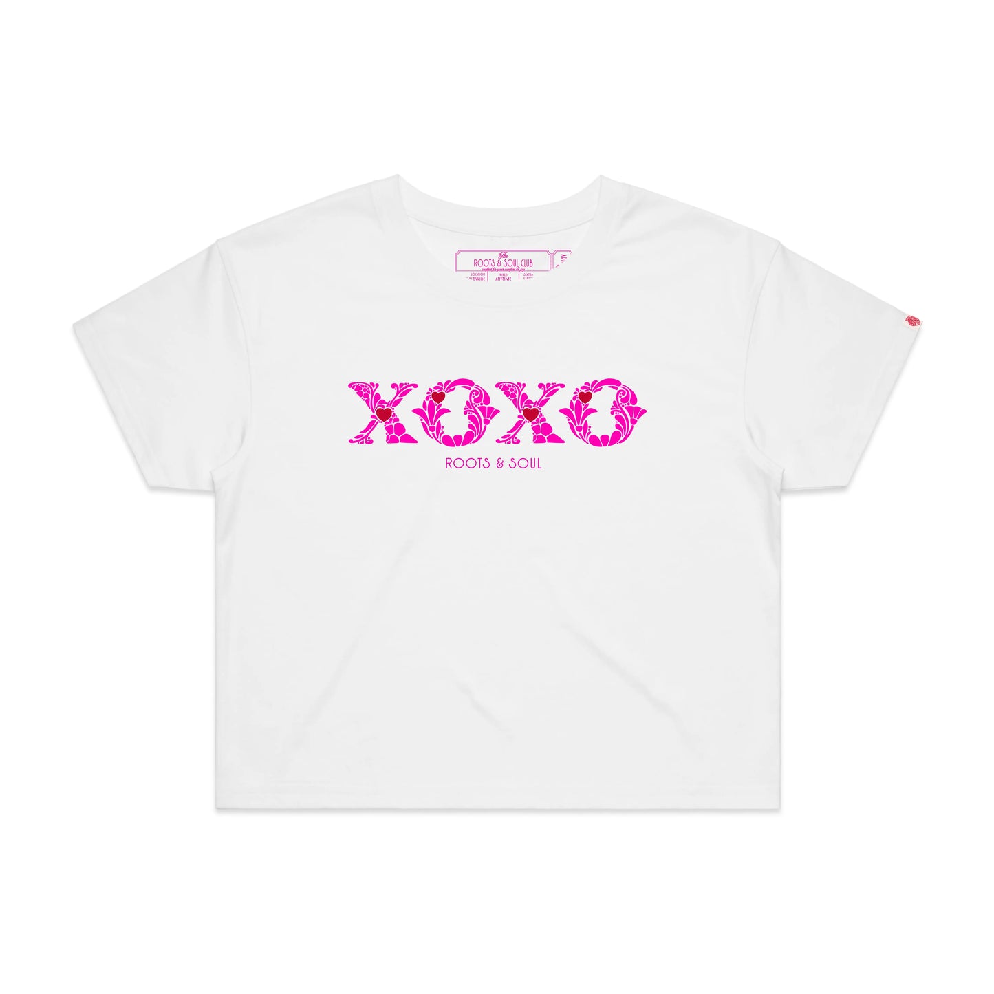 XOXO Crop T-Shirt
