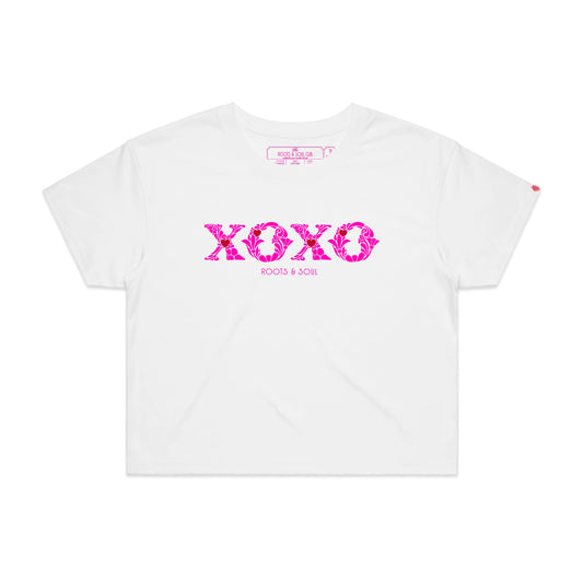 XOXO Crop T-Shirt