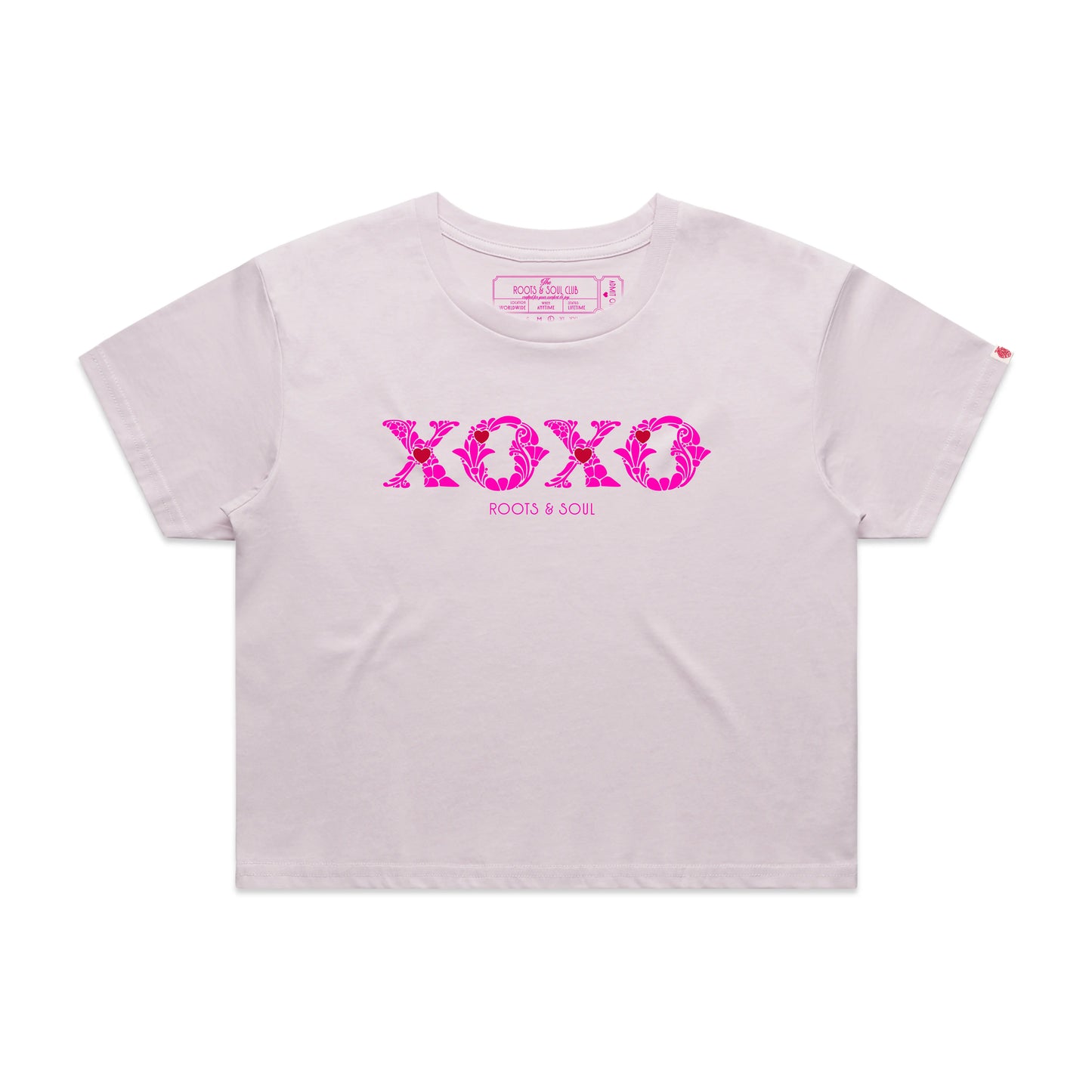 XOXO Crop T-Shirt